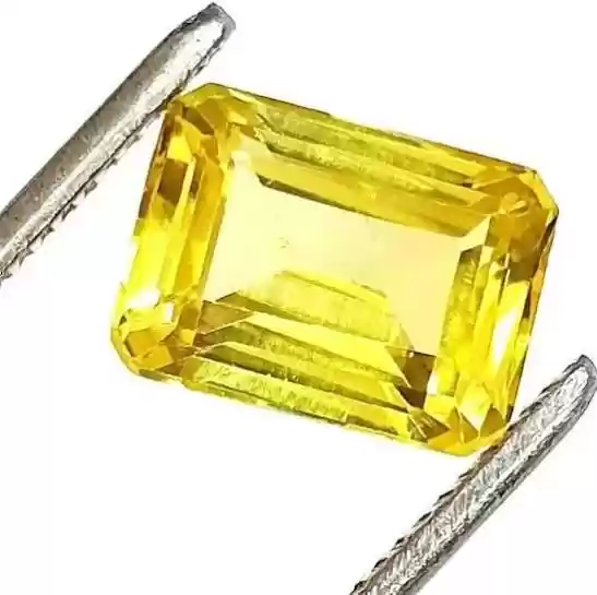 Yellow Sapphire Gems Stone